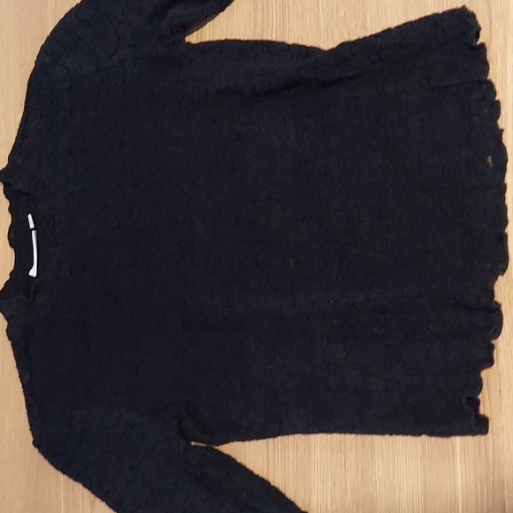 Fancy Black Extra Small Women's Long Sleeve - Picture 1 of 3